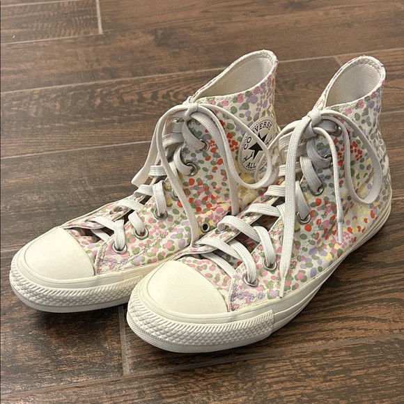 Converse Shoes - Converse Multicolor Dots High-Tops